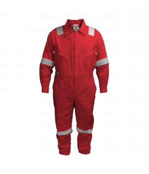 COTTON COVERALL RED
